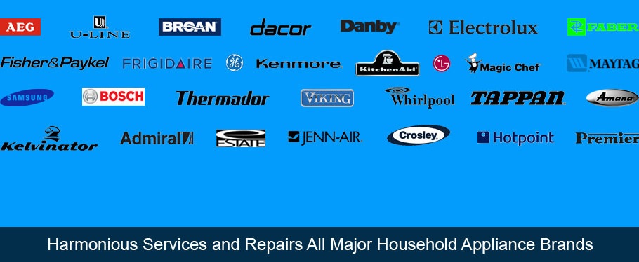 Harmonious Vancouver Services and Repairs all Major Household Appliances